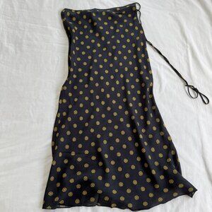 realisation par The Georgia in Sunburst polka dot skirt